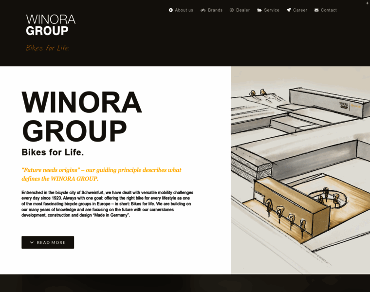 Winora-group.de thumbnail