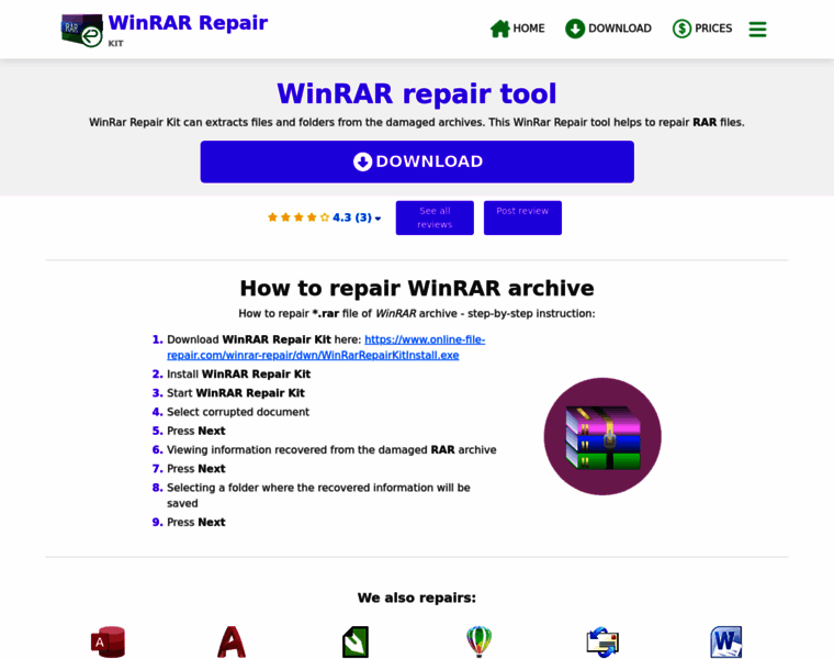 Winrar.repair thumbnail