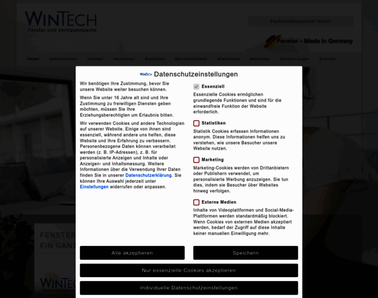 Wintech-fenster.de thumbnail