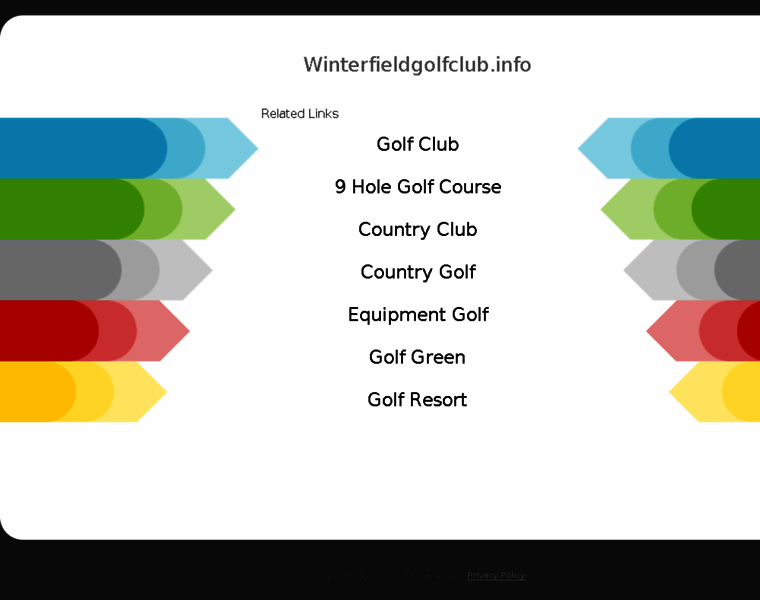 Winterfieldgolfclub.info thumbnail