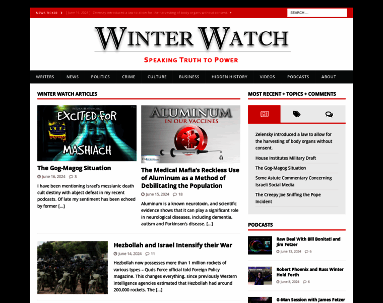 Winterwatch.net thumbnail