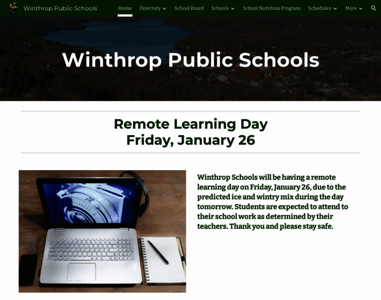 Winthropschools.org thumbnail