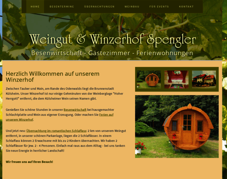 Winzerhof-spengler.de thumbnail