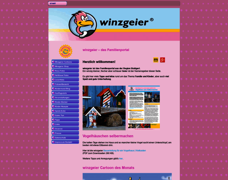 Winzgeier.de thumbnail