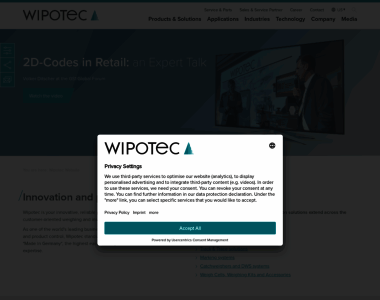 Wipotec-ocs.com thumbnail