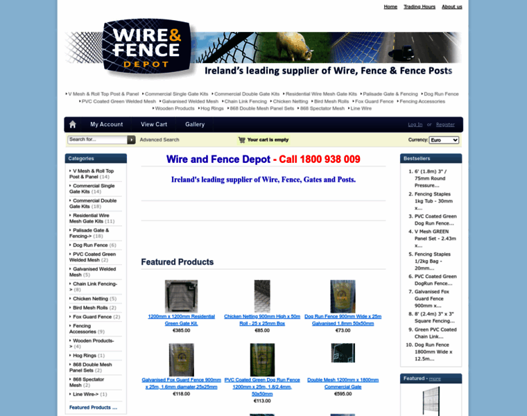 Wireandfencedepot.ie thumbnail