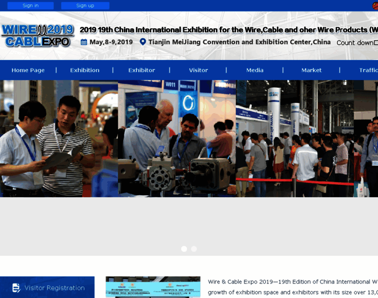 Wirecable-expo.com thumbnail