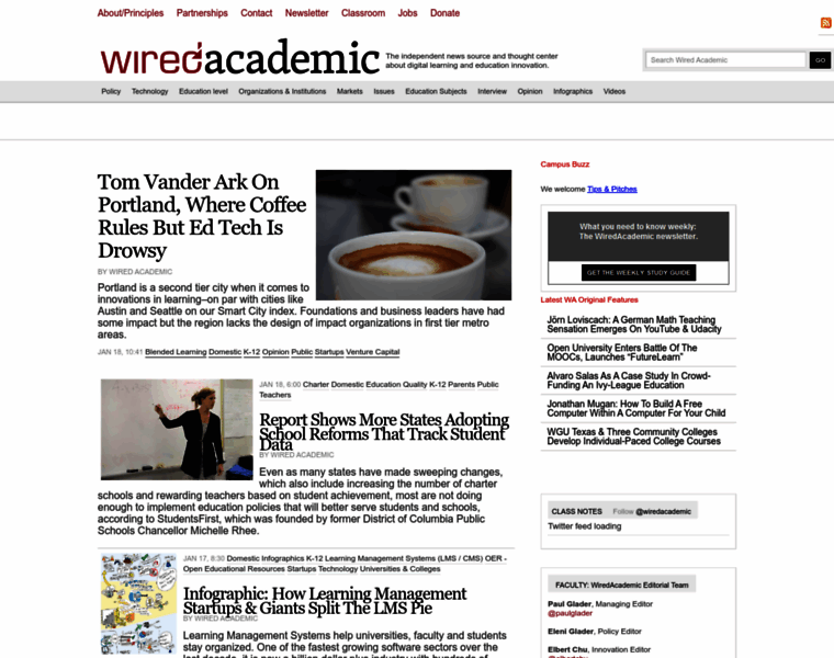 Wiredacademic.com thumbnail