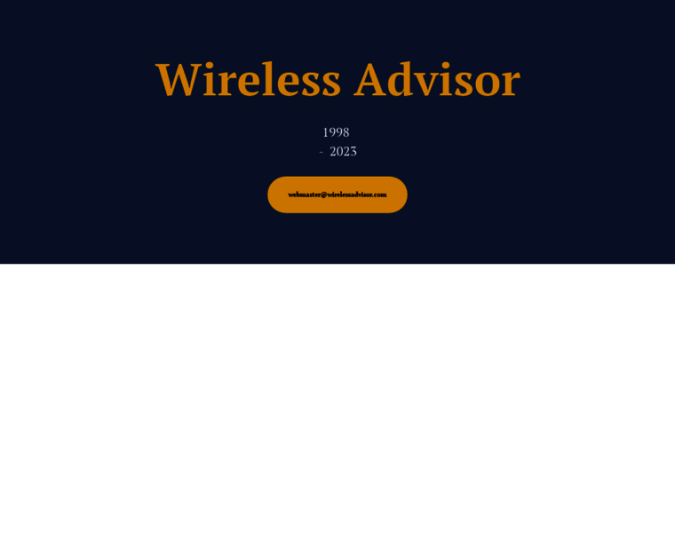 Wirelessadvisor.com thumbnail