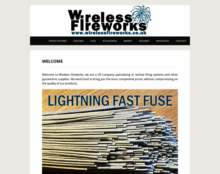 Wirelessfireworks.co.uk thumbnail