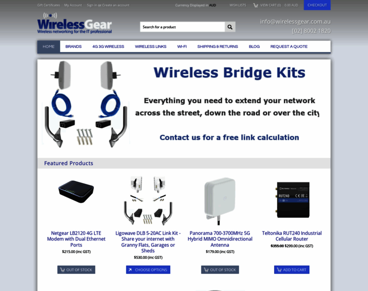 Wirelessgear.com.au thumbnail