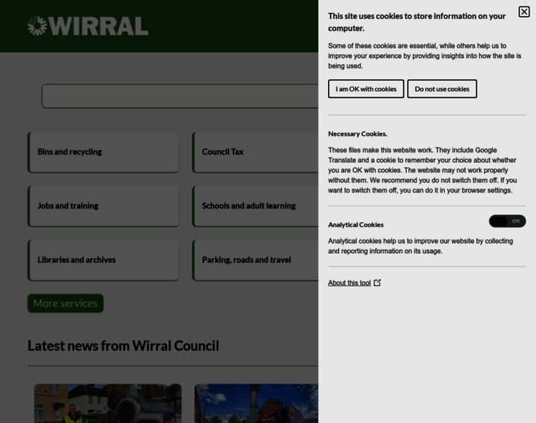 Wirral.gov.uk thumbnail