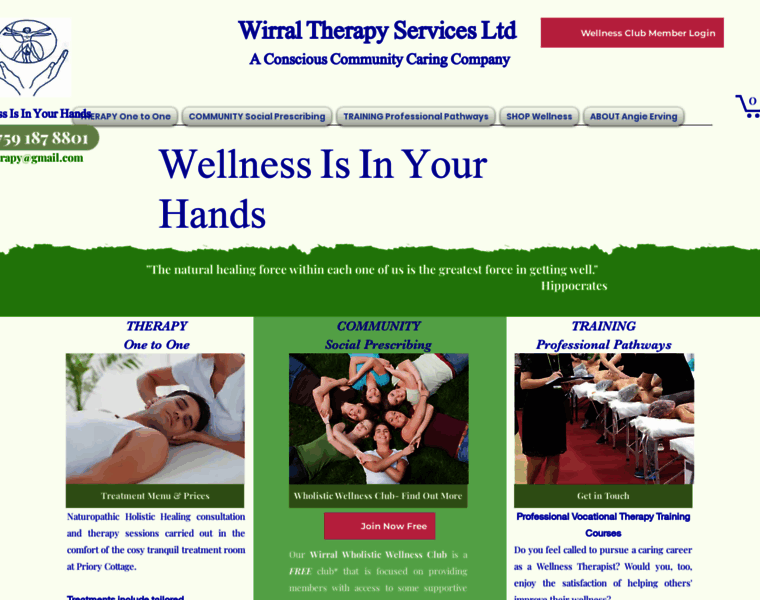 Wirraltherapyservices.co.uk thumbnail