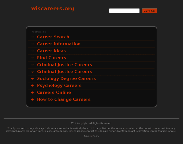 Wiscareers.org thumbnail