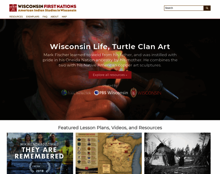 Wisconsinfirstnations.org thumbnail
