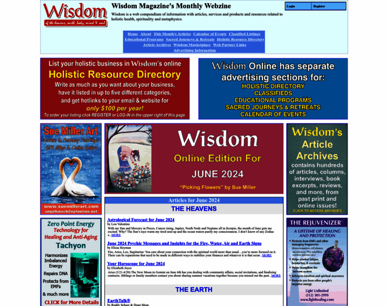 Wisdom-magazine.com thumbnail
