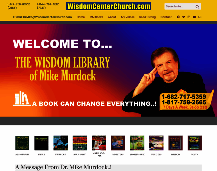 Wisdomroombookstore.com thumbnail