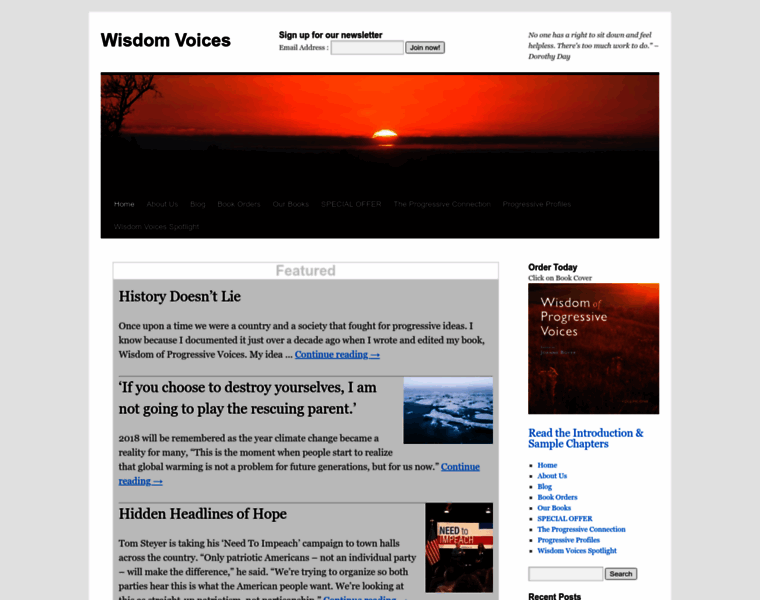 Wisdomvoices.com thumbnail