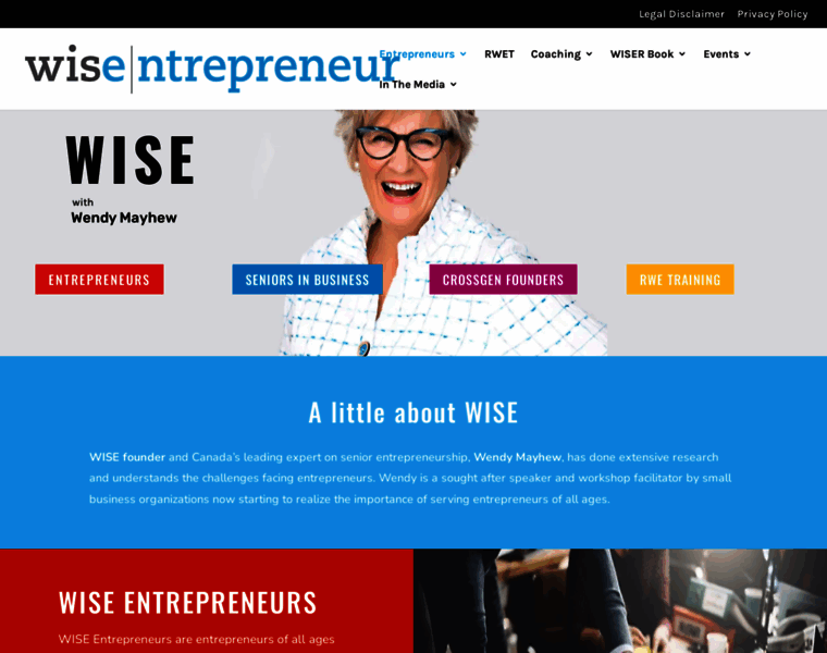 Wise-seniorsinbusiness.com thumbnail