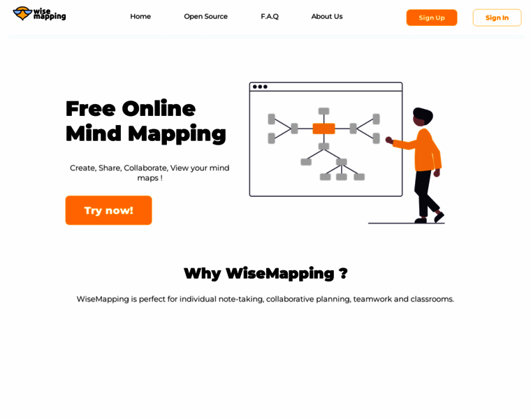 Wisemapping.com thumbnail