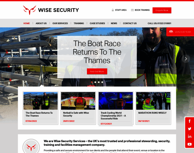 Wisesecurityservices.co.uk thumbnail