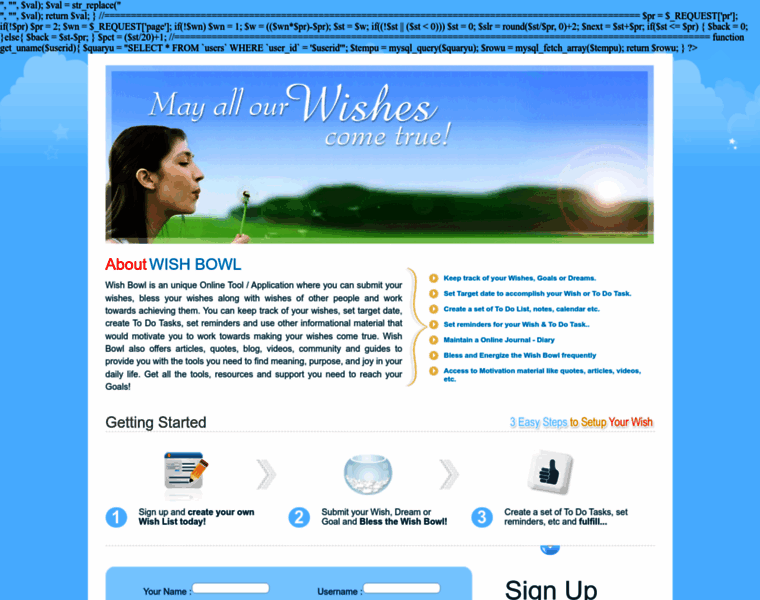 Wishbowl.org thumbnail