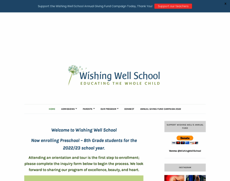 Wishingwellschool.org thumbnail
