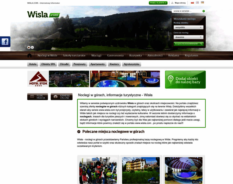Wisla.com thumbnail