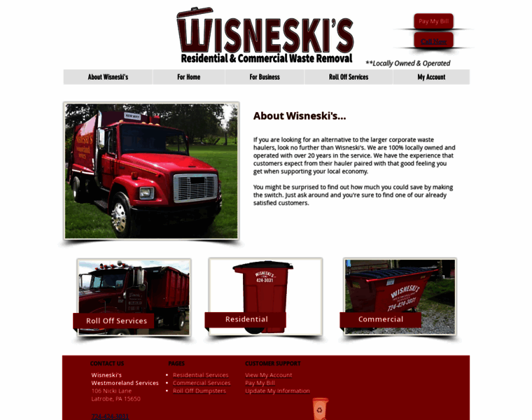Wisneskis.com thumbnail