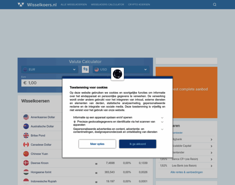 Wisselkoers.nl thumbnail