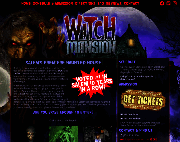 Witchmansion.com thumbnail