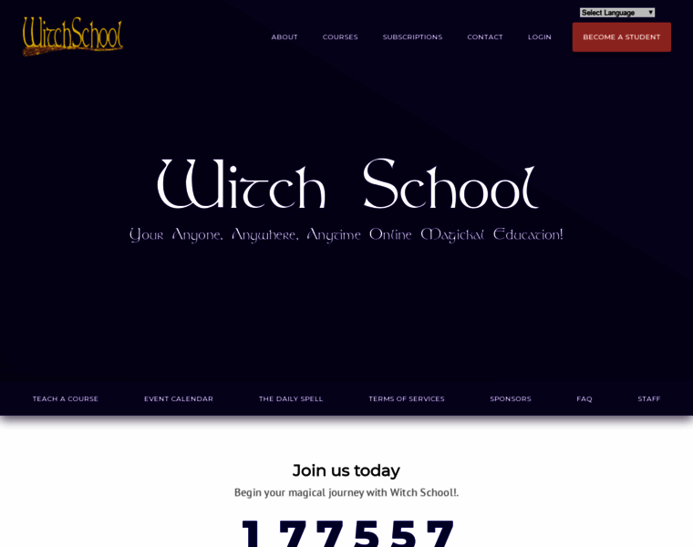 Witchschool.com thumbnail