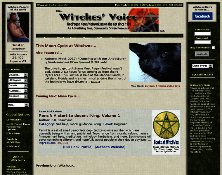 Witchvox.org thumbnail