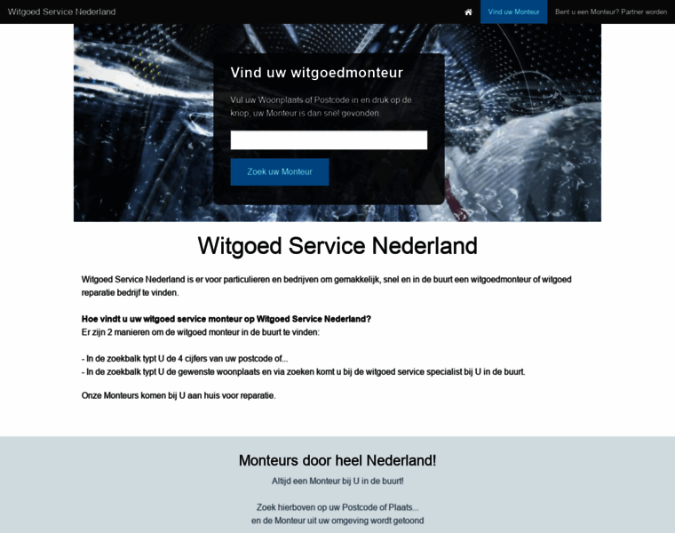Witgoed-service-nederland.nl thumbnail