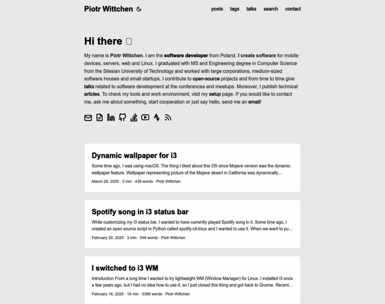 Wittchen.io thumbnail Wittchen.io thumbnail