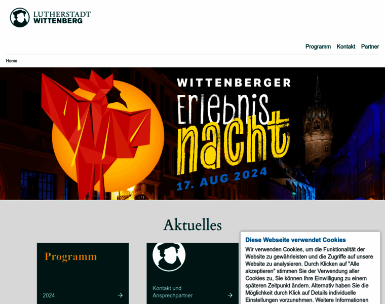 Wittenberger-erlebnisnacht.de thumbnail