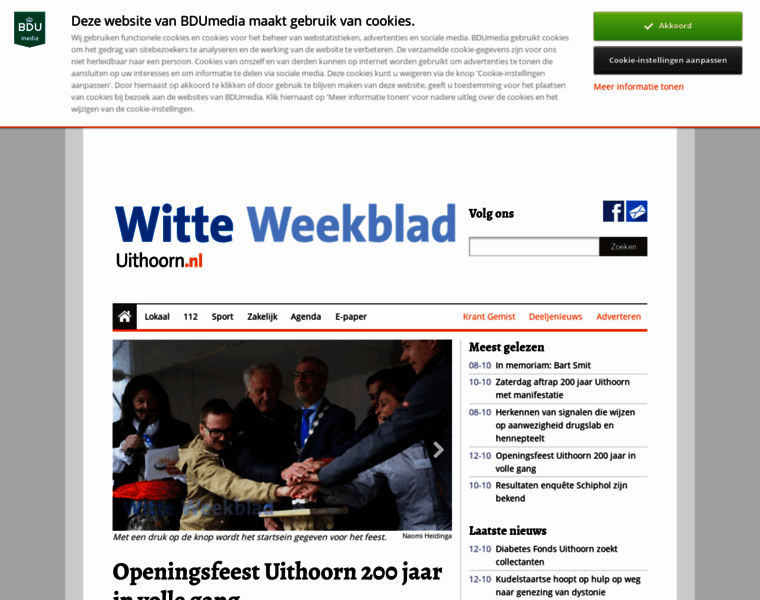Witteweekbladuithoorn.nl thumbnail