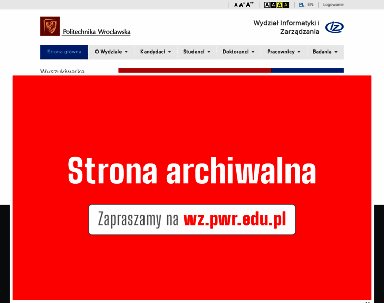 Wiz.pwr.wroc.pl thumbnail