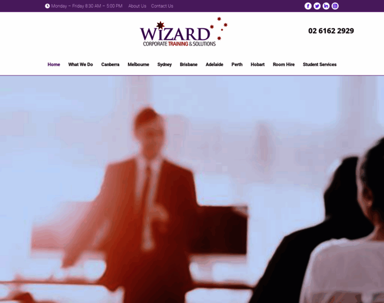 Wizardcorporatetraining.com.au thumbnail