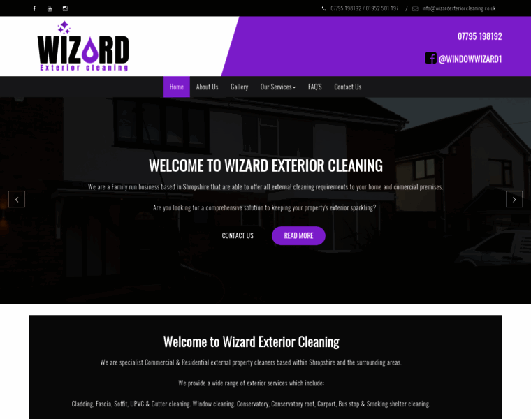 Wizardexteriorcleaning.co.uk thumbnail