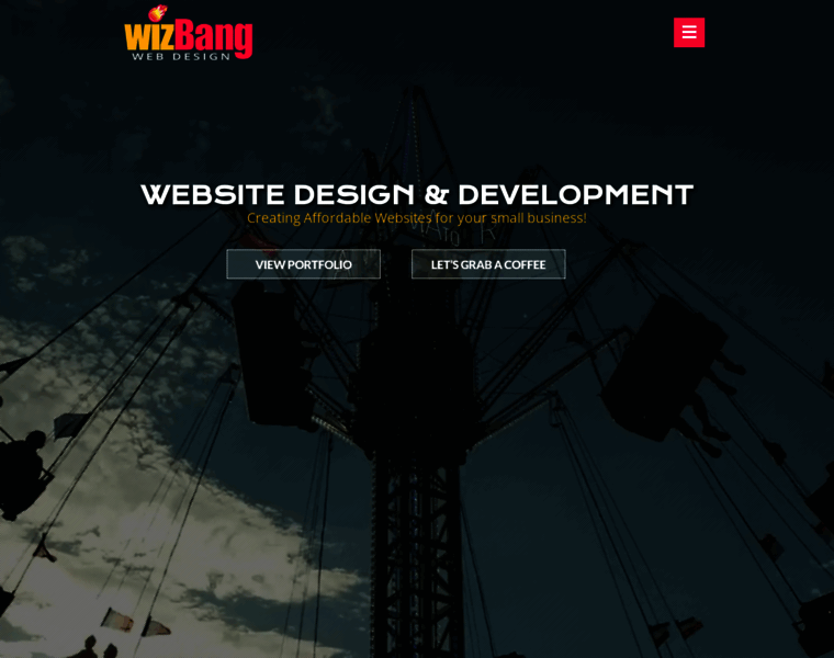 Wizbangwebdesign.com thumbnail