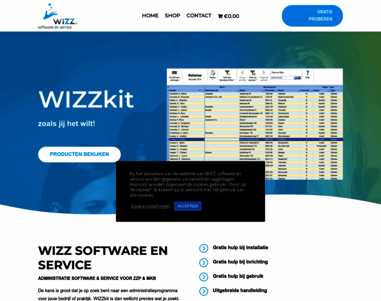 Wizz-software.nl thumbnail