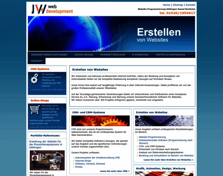 Wj-webdesign.de thumbnail