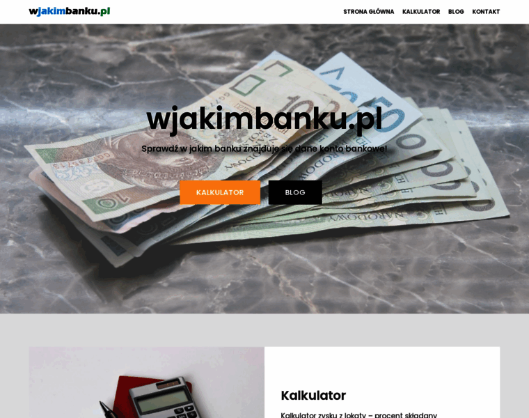 Wjakimbanku.pl thumbnail