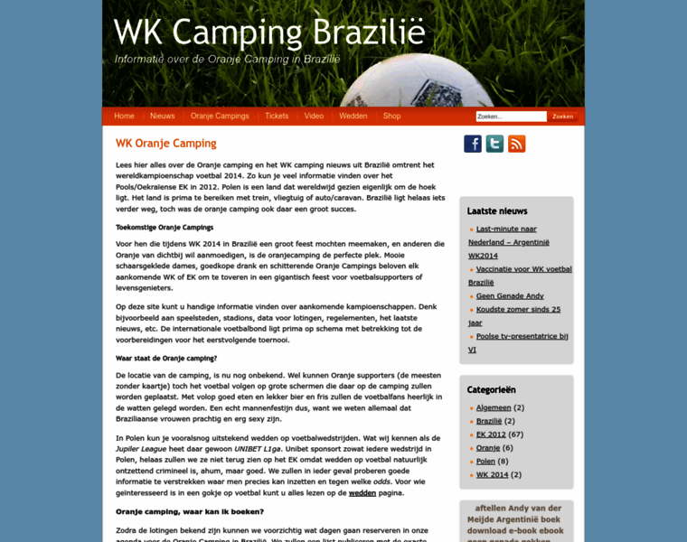 Wkcampingbrazilie.nl thumbnail