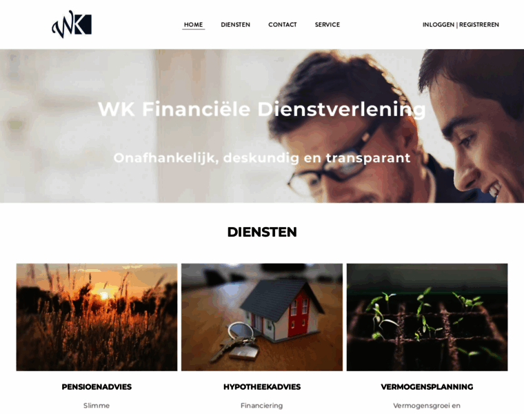 Wkfinancieeladvies.nl thumbnail
