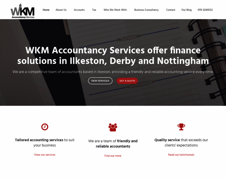 Wkm-accountancy.co.uk thumbnail