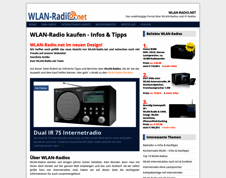 Wlan-radio.net thumbnail