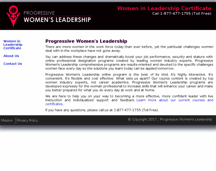 Wle.progressivewomensleadership.com thumbnail