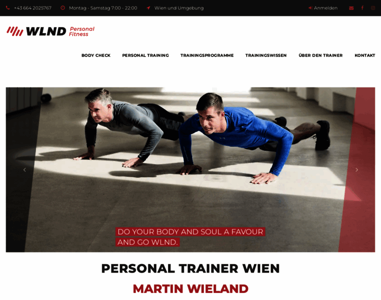 Wlnd-fitness.com thumbnail